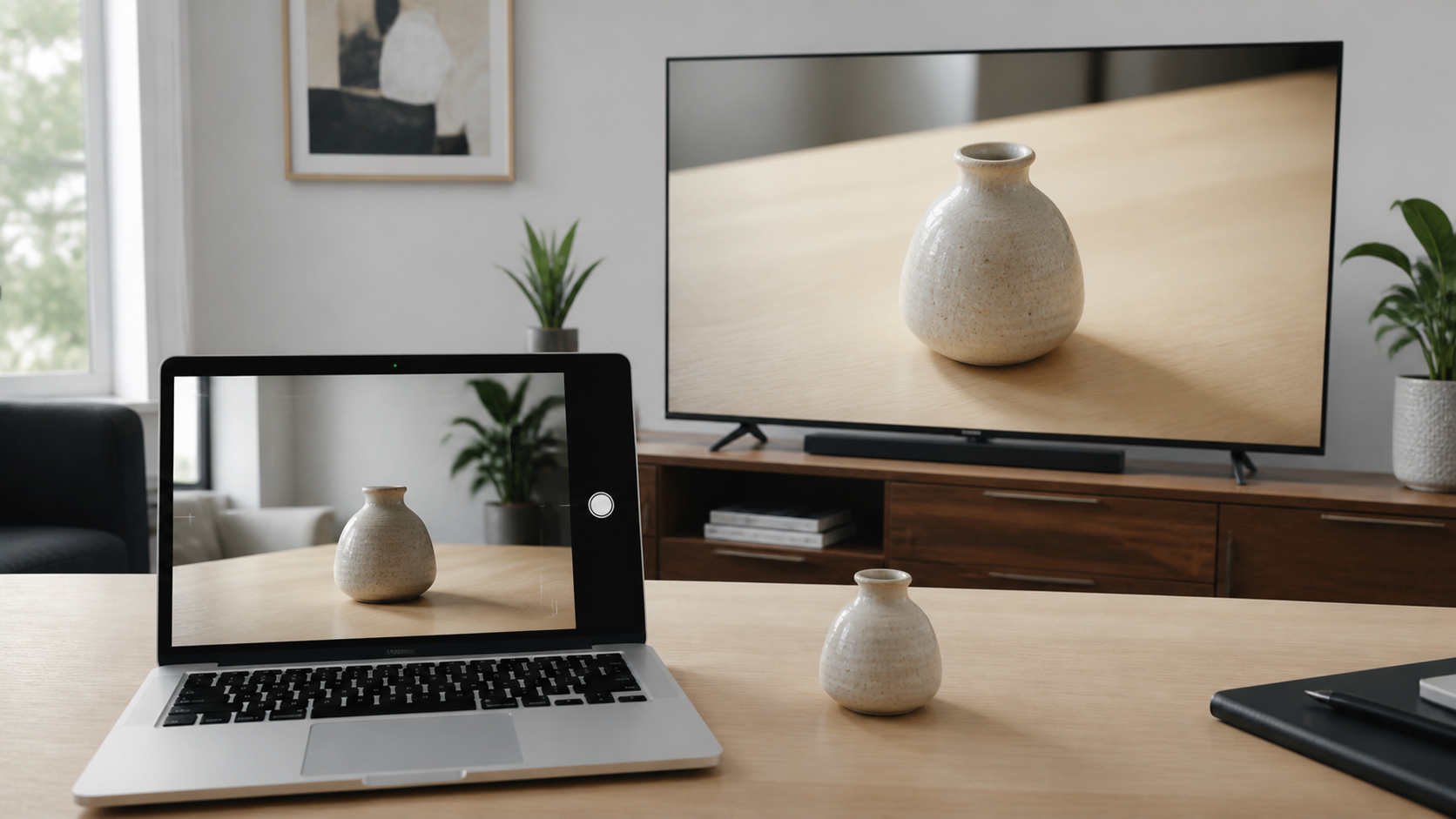 Mac 摄像头画面实时投到真实电视